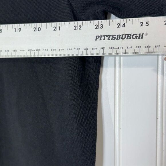 Carbon2Cobalt Effortlessly Cool Black Button Shirt M Soft Cotton Minimal Dadcore - Picture 3 of 9